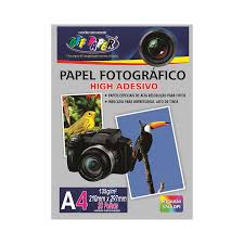 Papel Fotográfico A4 High Adesivo 20 Folhas - Off Paper